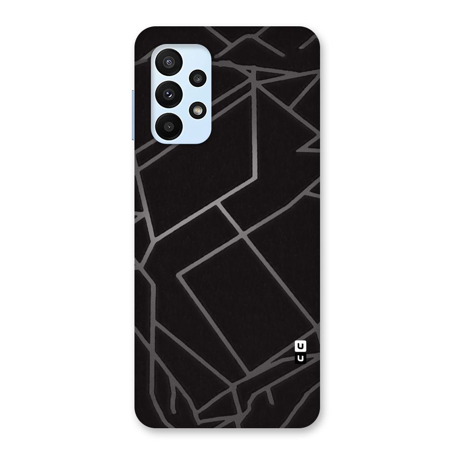 Silver Angle Design Back Case for Galaxy A23