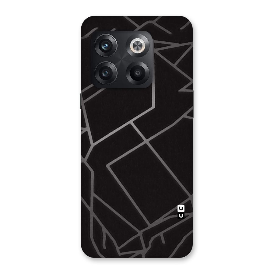 Silver Angle Design Back Case for OnePlus 10T