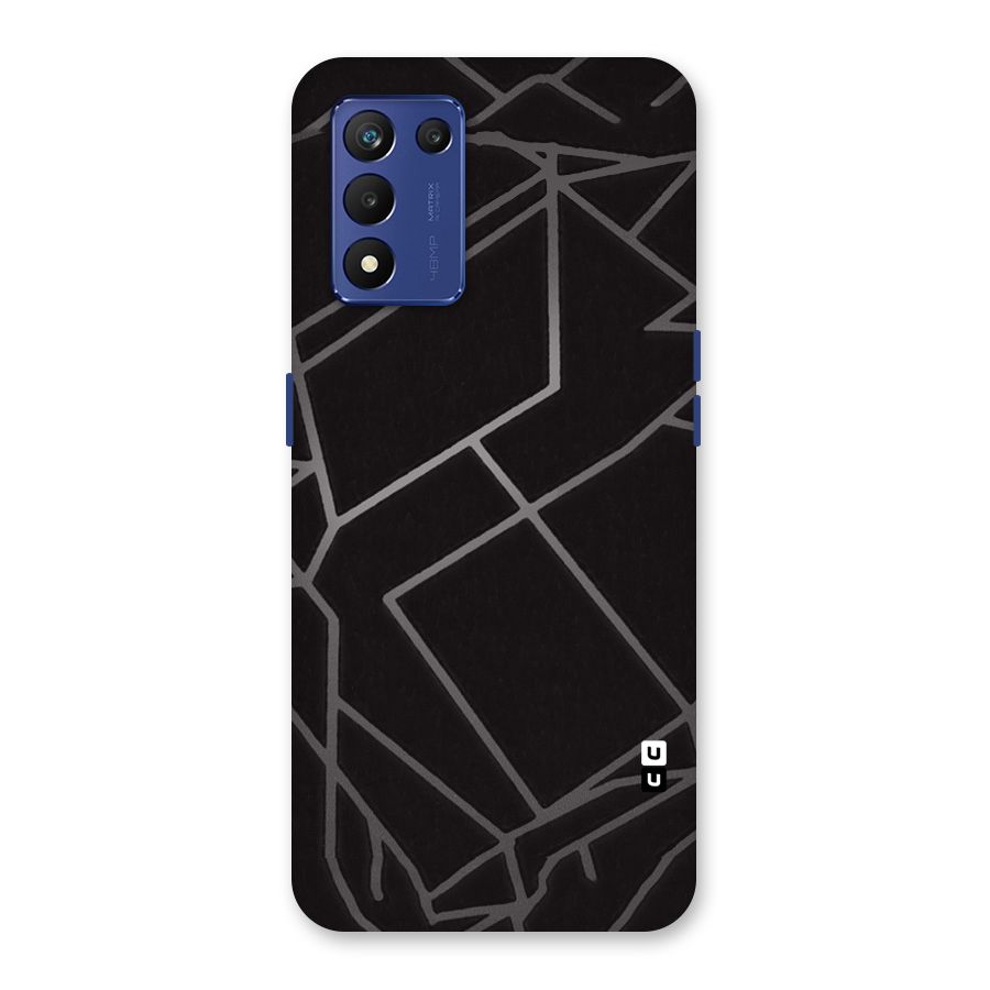 Silver Angle Design Back Case for Realme 9 5G Speed