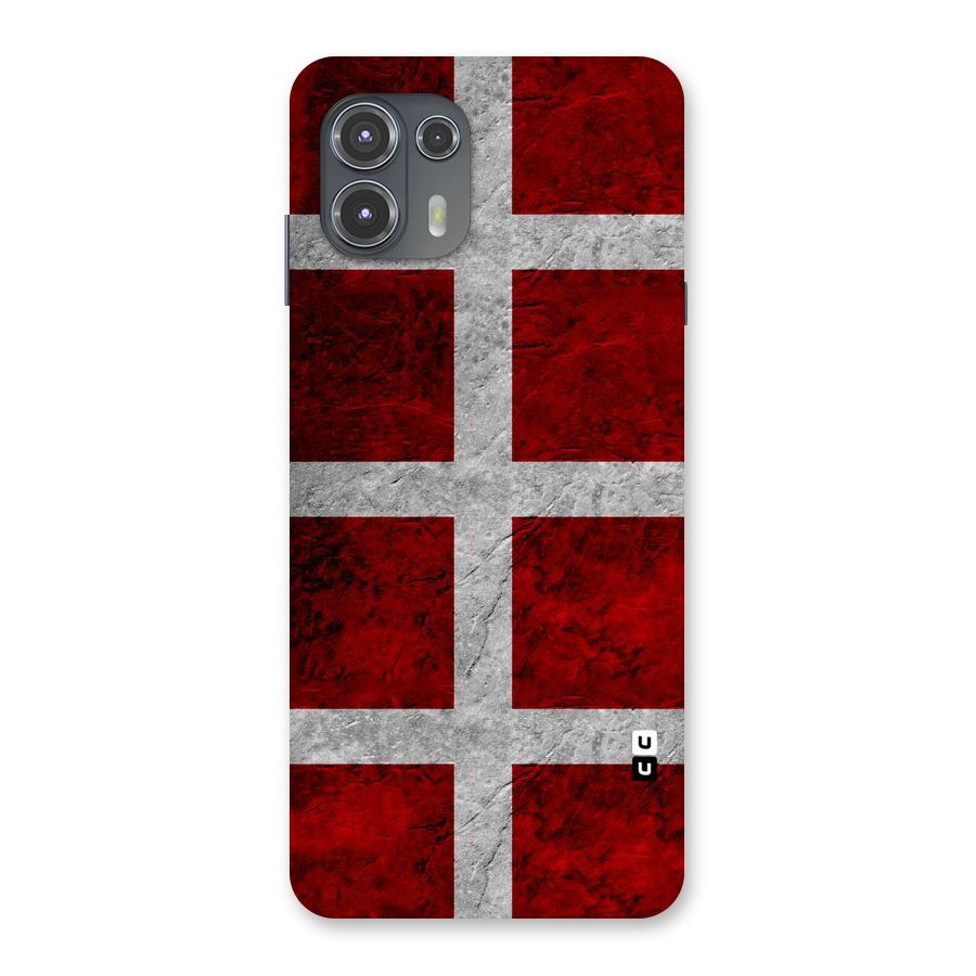 Silver Lines Back Case for Motorola Edge 20 Fusion
