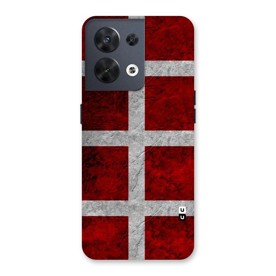 Silver Lines Back Case for Oppo Reno8 5G