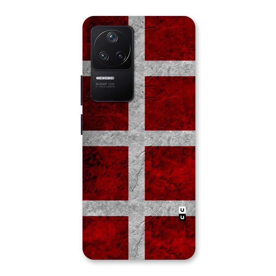 Silver Lines Back Case for Poco F4 5G