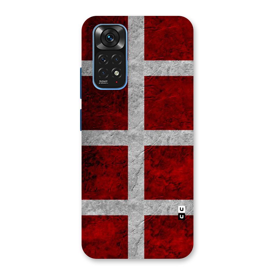Silver Lines Back Case for Redmi Note 11S