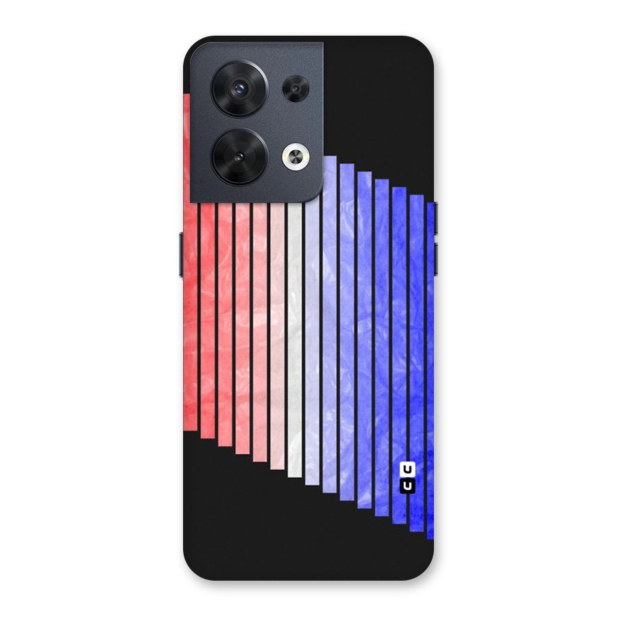 Simple Bars Back Case for Oppo Reno8 5G