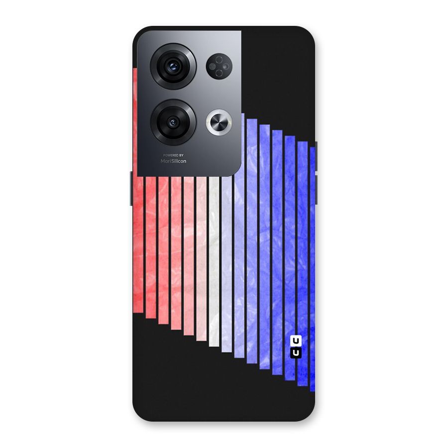 Simple Bars Back Case for Oppo Reno8 Pro 5G