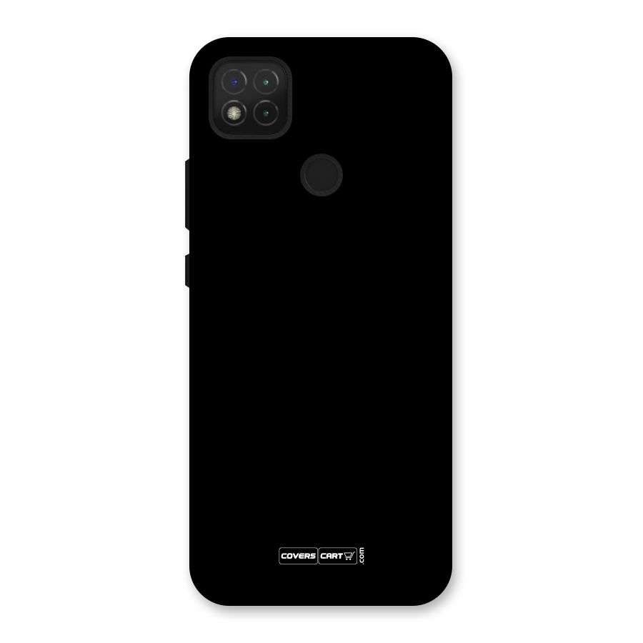 Simple Black Back Case for Redmi 9 Activ