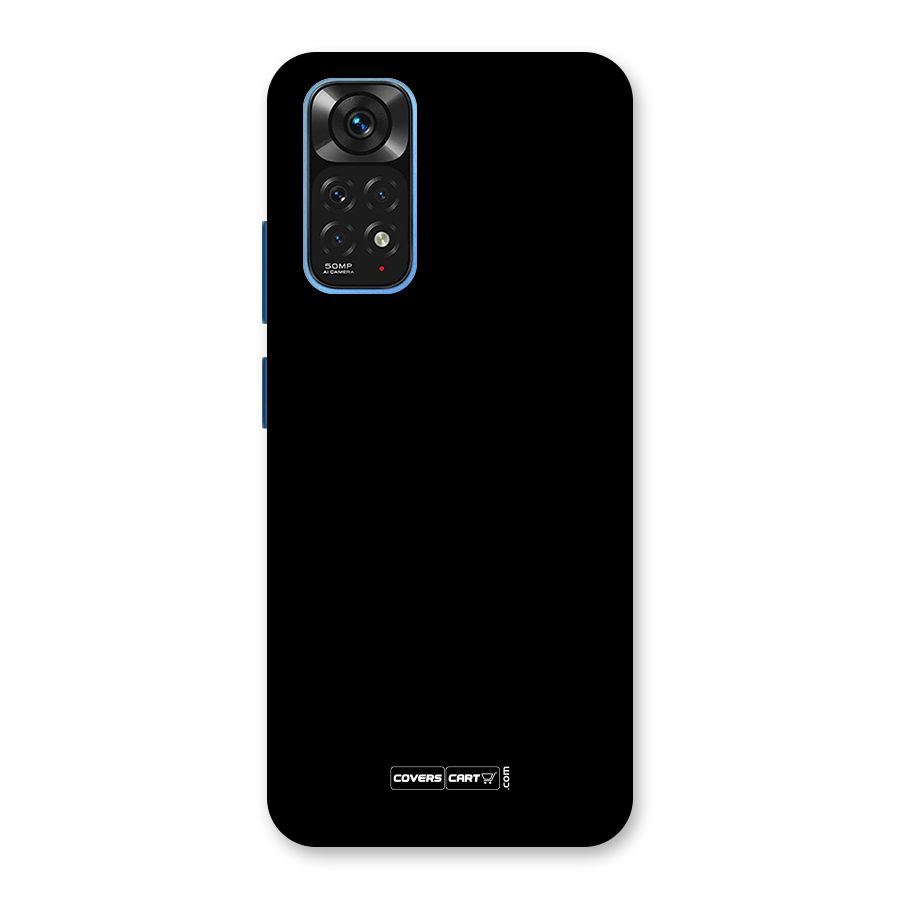 Simple Black Back Case for Redmi Note 11S