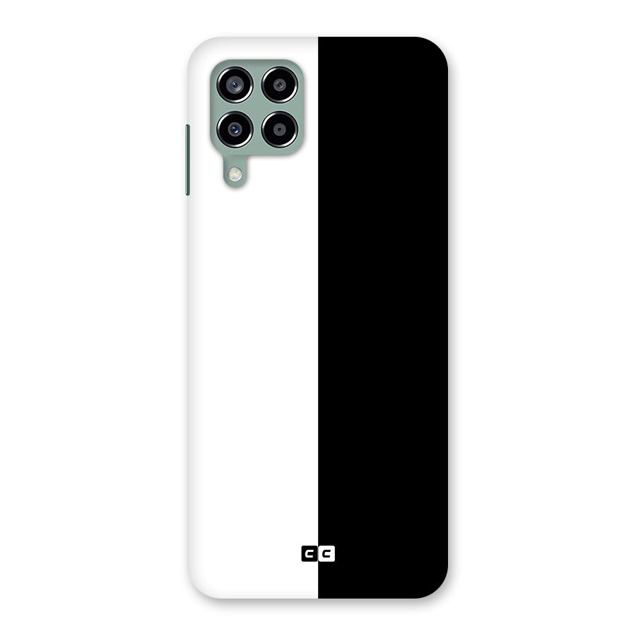 Simple Black White Back Case for Galaxy M33