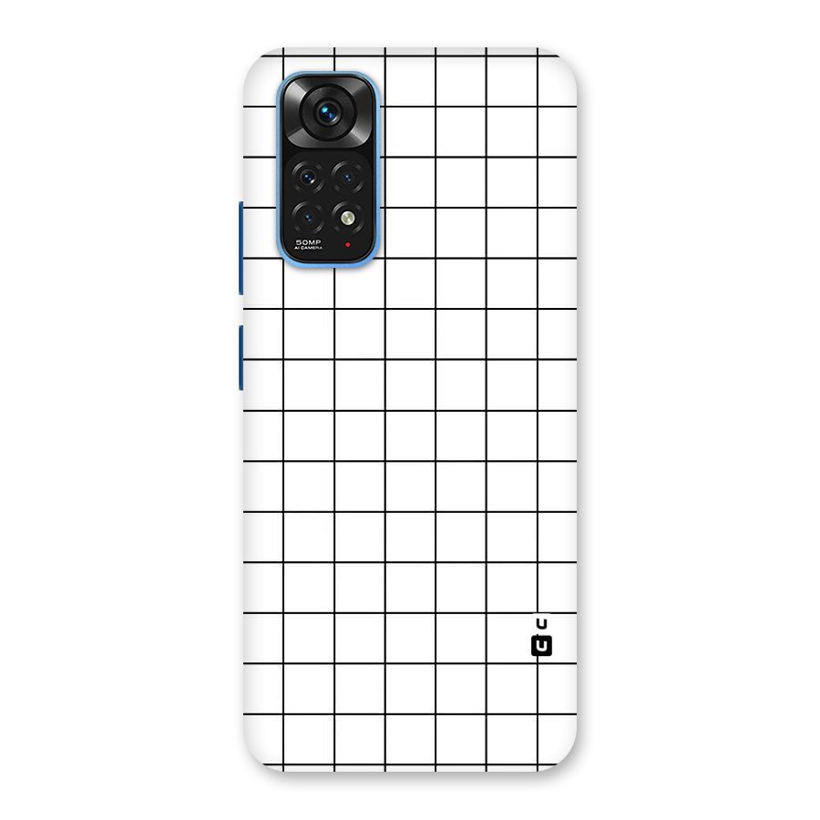 Simple Checks Back Case for Redmi Note 11S