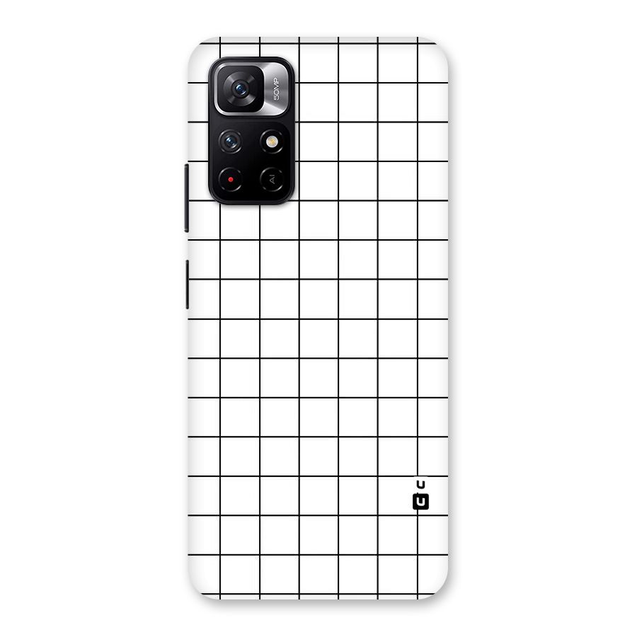 Simple Checks Back Case for Redmi Note 11T 5G