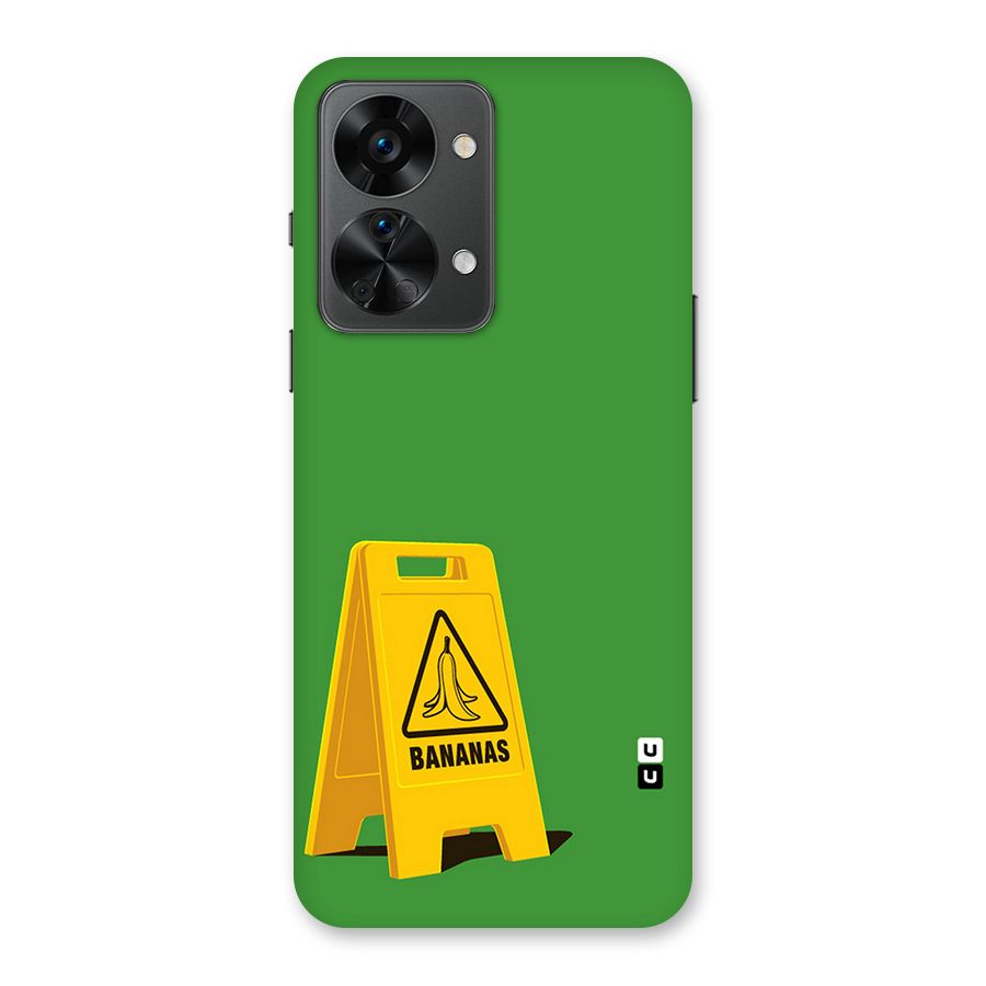 Simple Minimalist Bananas Back Case for OnePlus Nord 2T