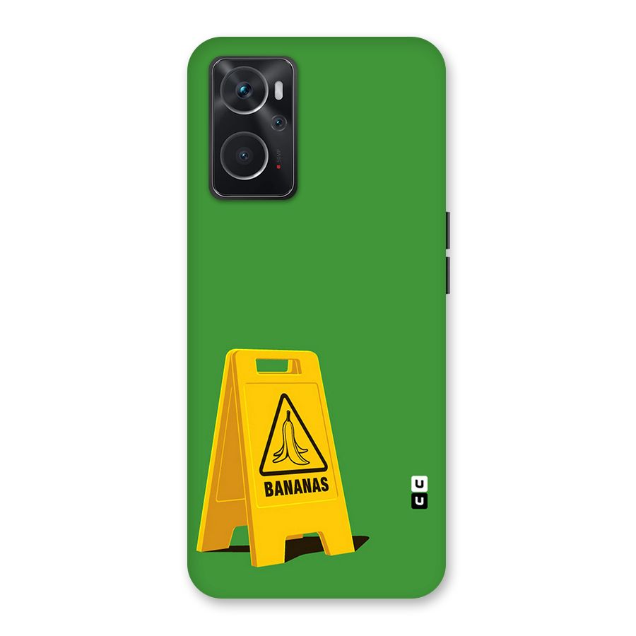 Simple Minimalist Bananas Back Case for Oppo K10 4G