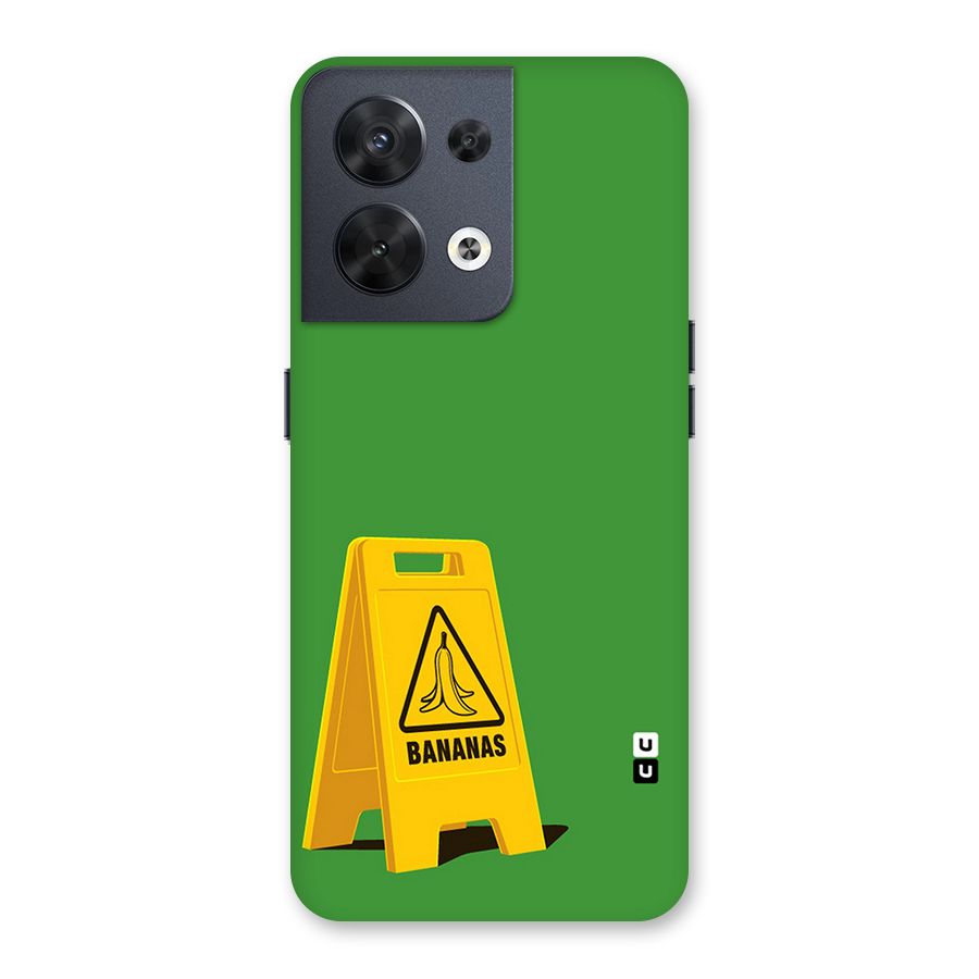 Simple Minimalist Bananas Back Case for Oppo Reno8 5G