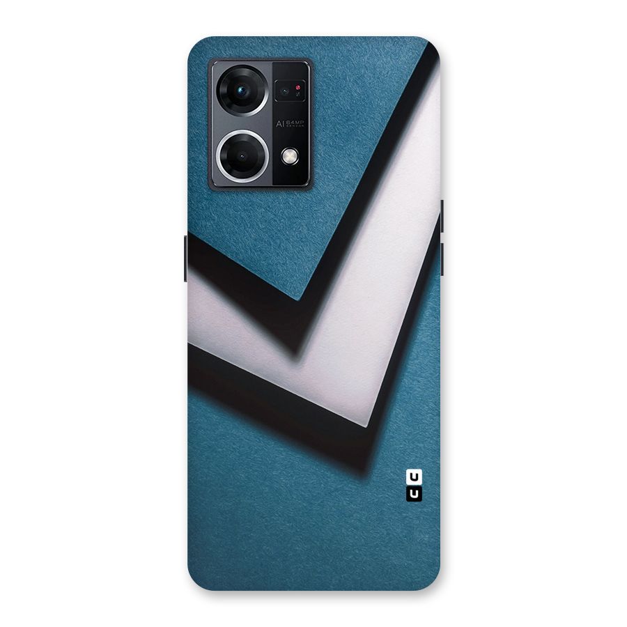Simple Right Tick Glass Back Case for Oppo F21 Pro 5G