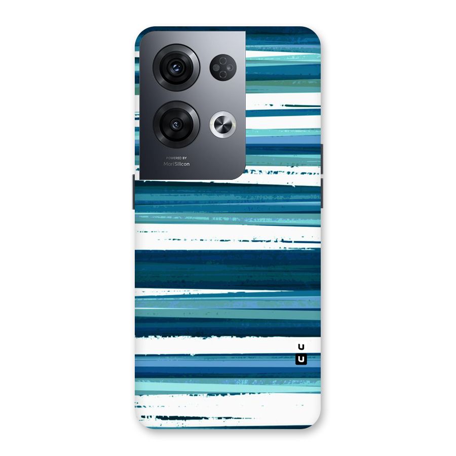 Simple Soothing Lines Back Case for Oppo Reno8 Pro 5G
