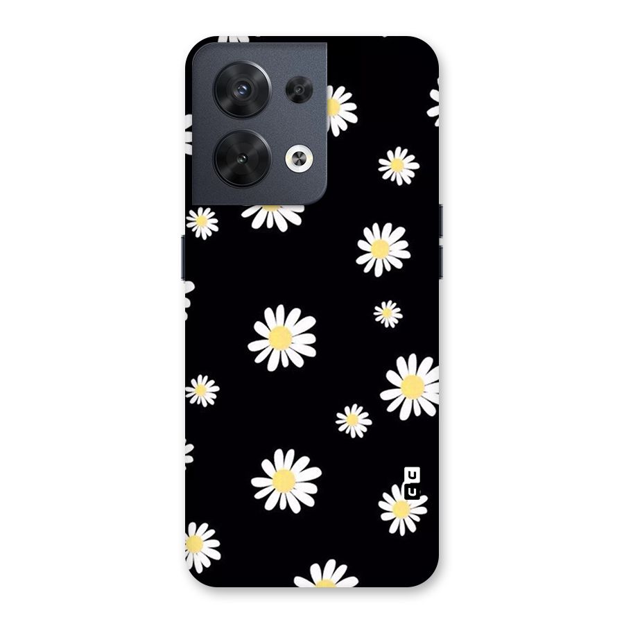 Simple Sunflowers Pattern Back Case for Oppo Reno8 5G