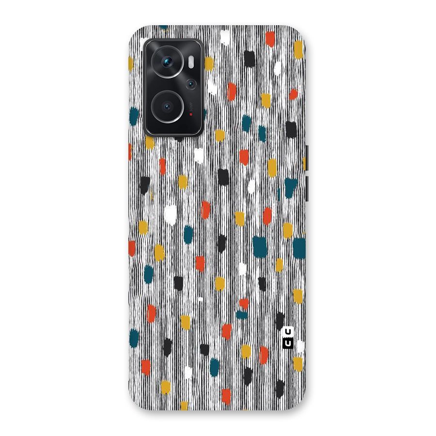Single Paint Pattern Back Case for Oppo K10 4G