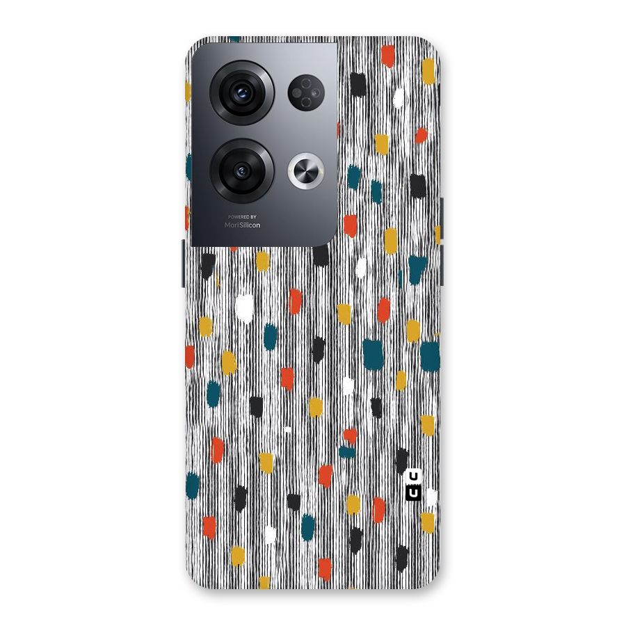 Single Paint Pattern Back Case for Oppo Reno8 Pro 5G