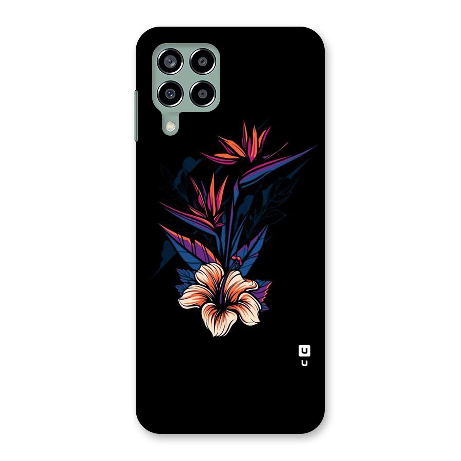 Single Painted Flower Back Case for Galaxy M33