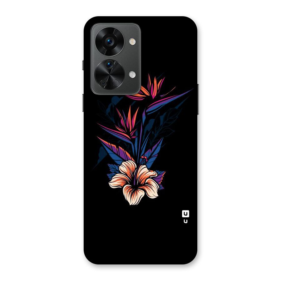Single Painted Flower Back Case for OnePlus Nord 2T