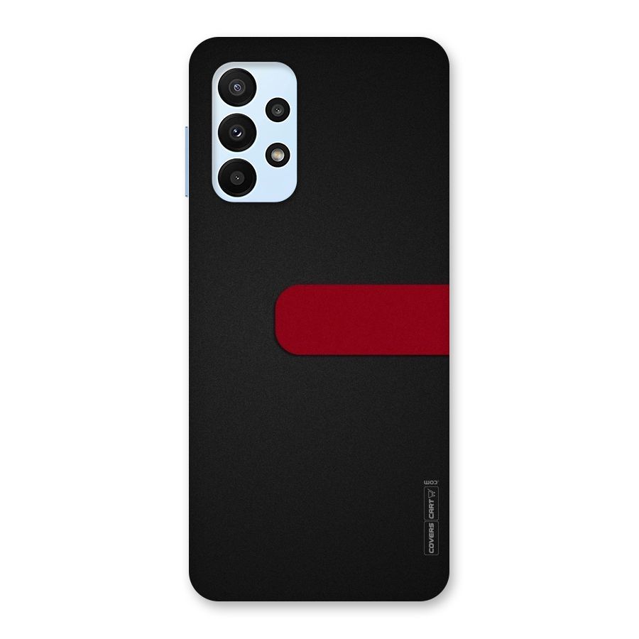 Single Red Stripe Back Case for Galaxy A23