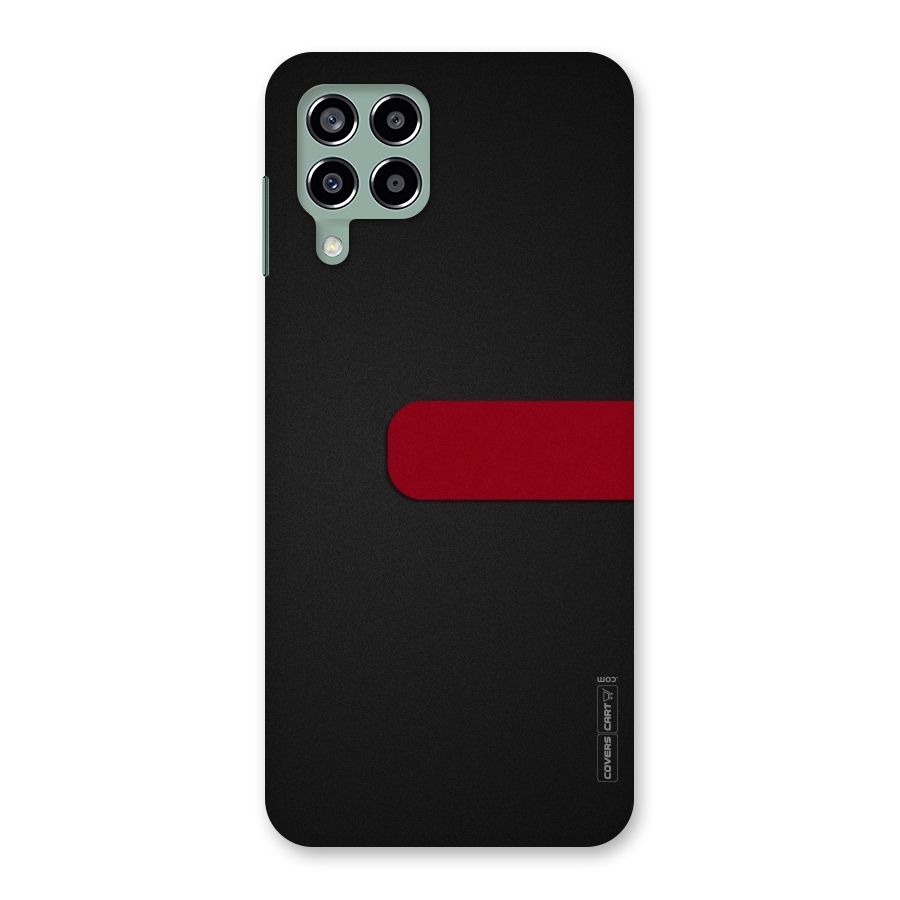 Single Red Stripe Back Case for Galaxy M33