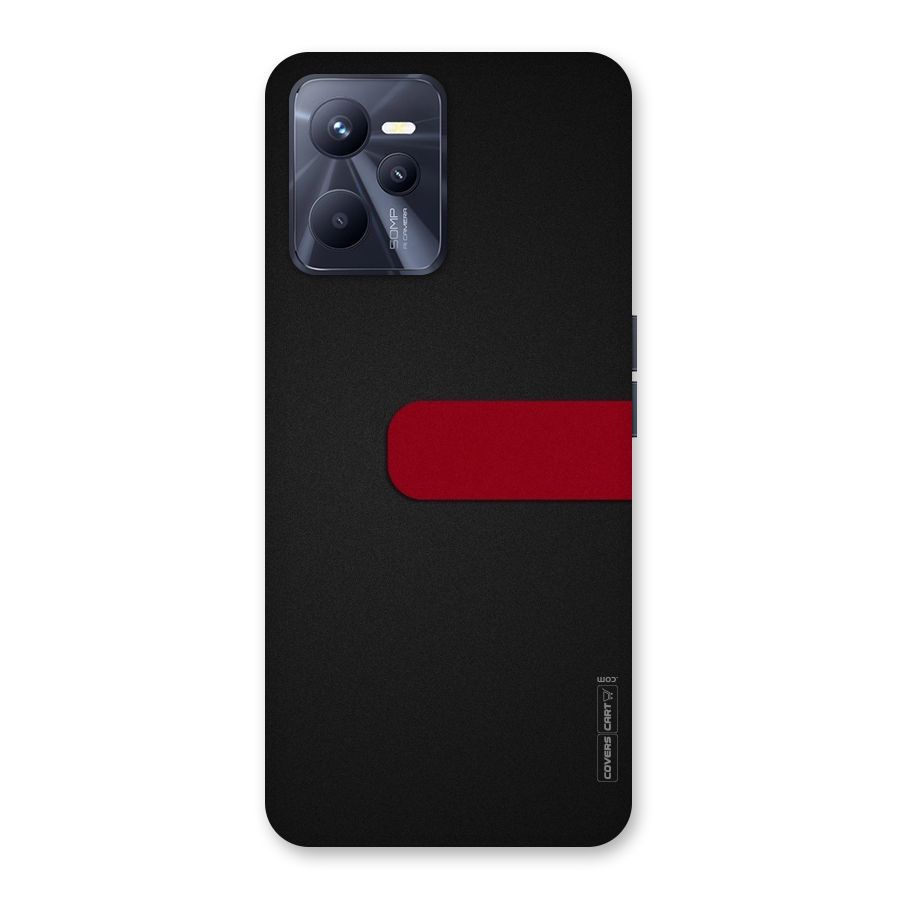 Single Red Stripe Back Case for Realme C35