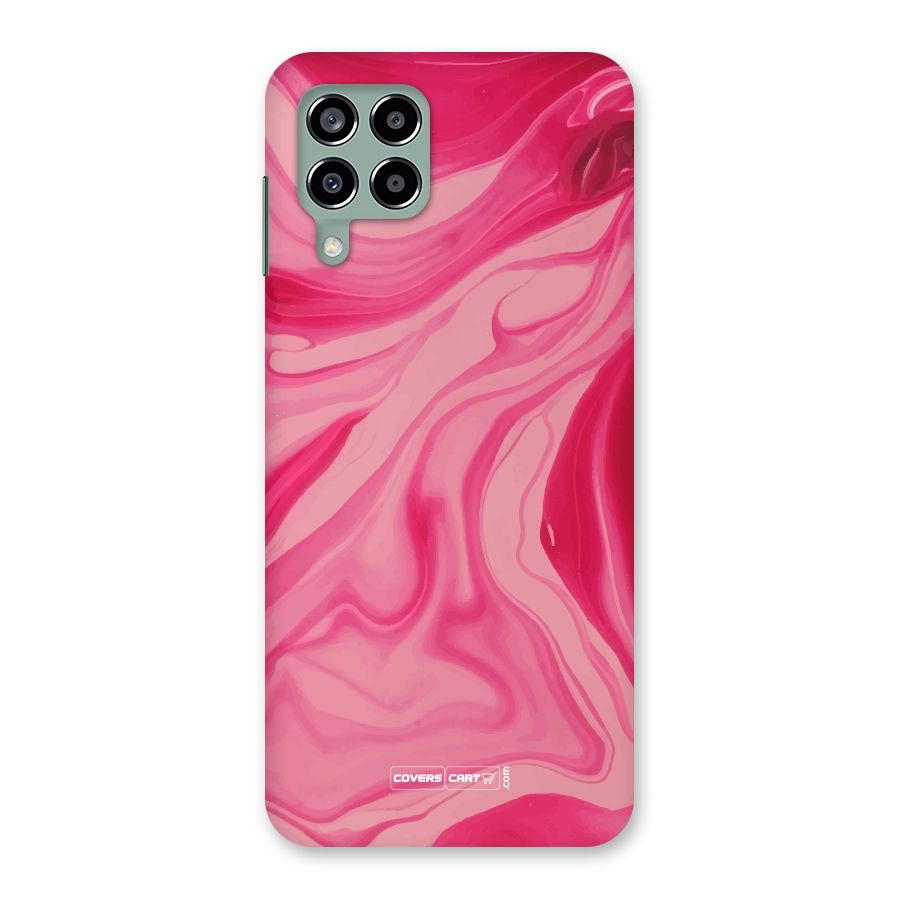 Sizzling Pink Marble Texture Back Case for Galaxy M33
