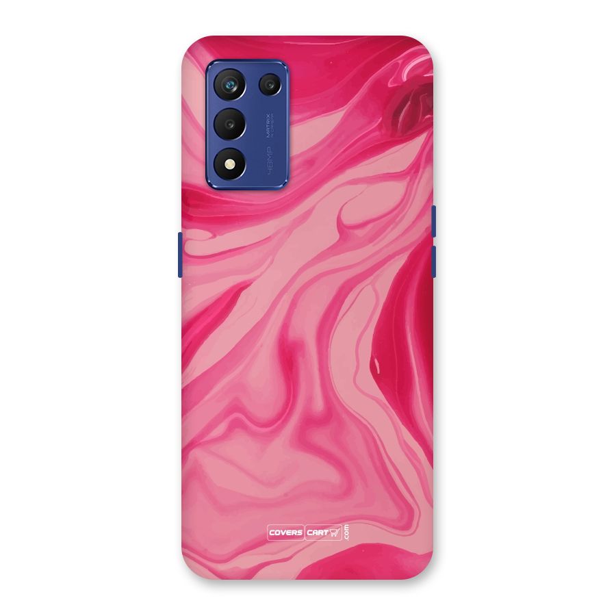 Sizzling Pink Marble Texture Back Case for Realme 9 5G Speed