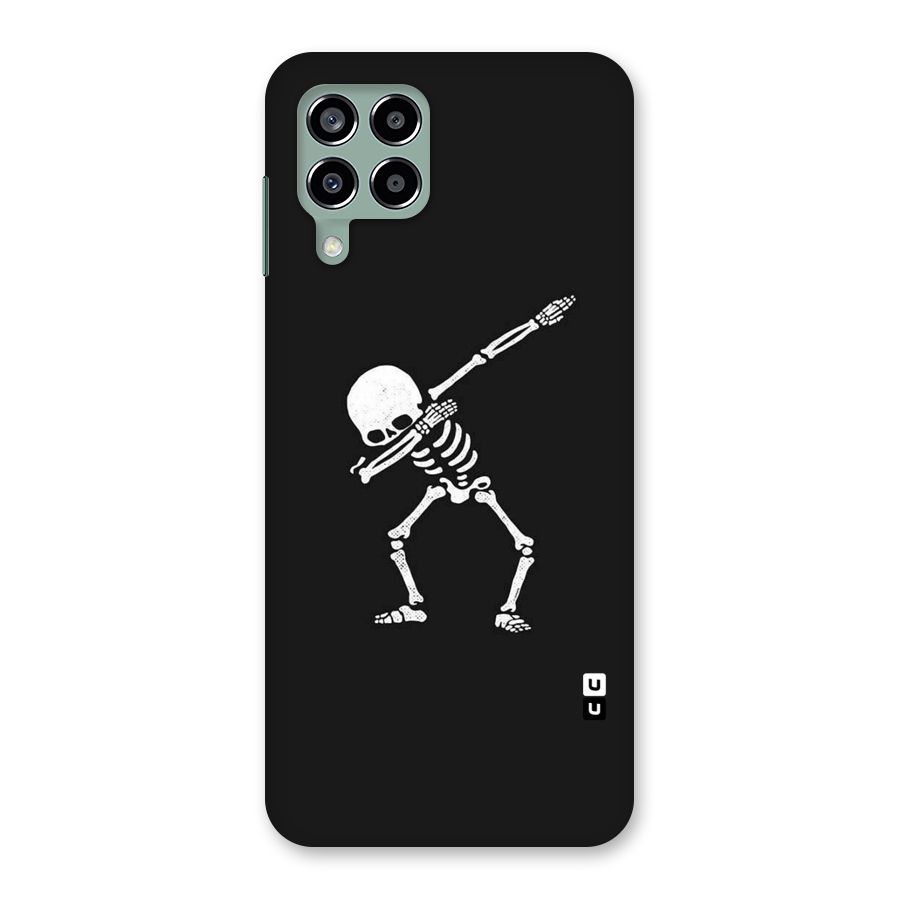 Skeleton Dab White Back Case for Galaxy M33