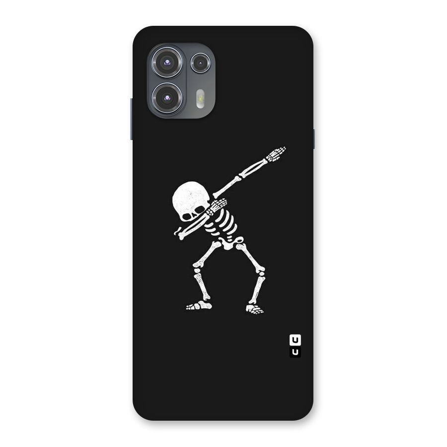Skeleton Dab White Back Case for Motorola Edge 20 Fusion