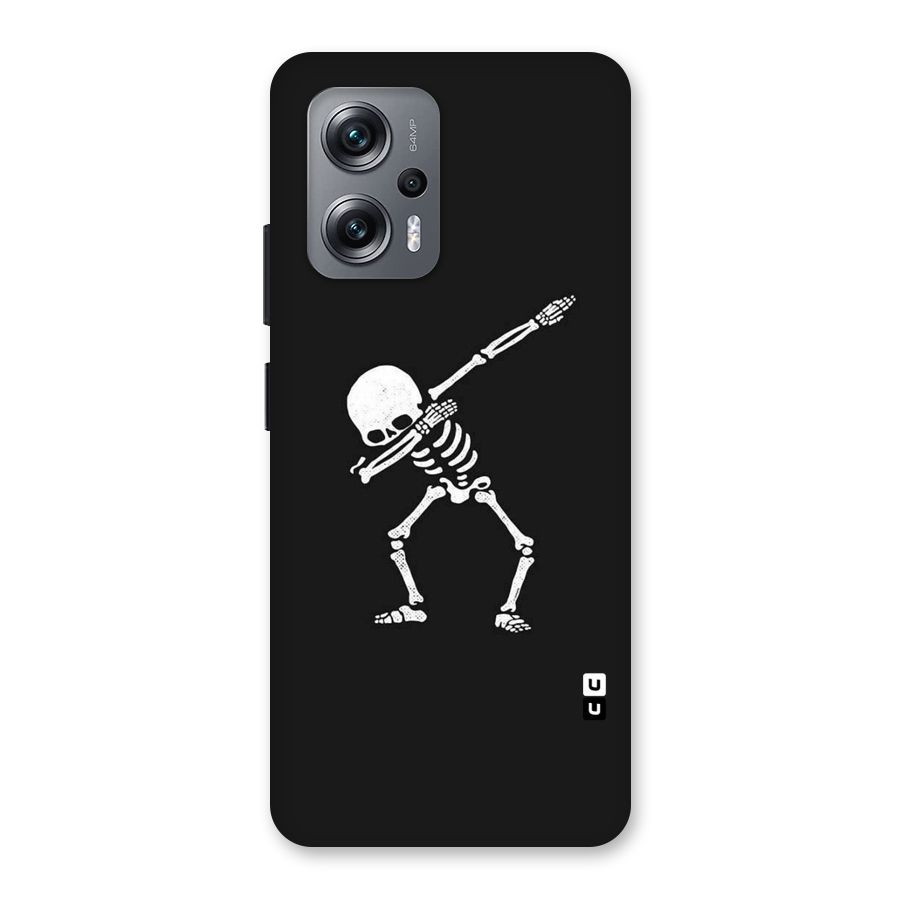 Skeleton Dab White Back Case for Redmi K50i