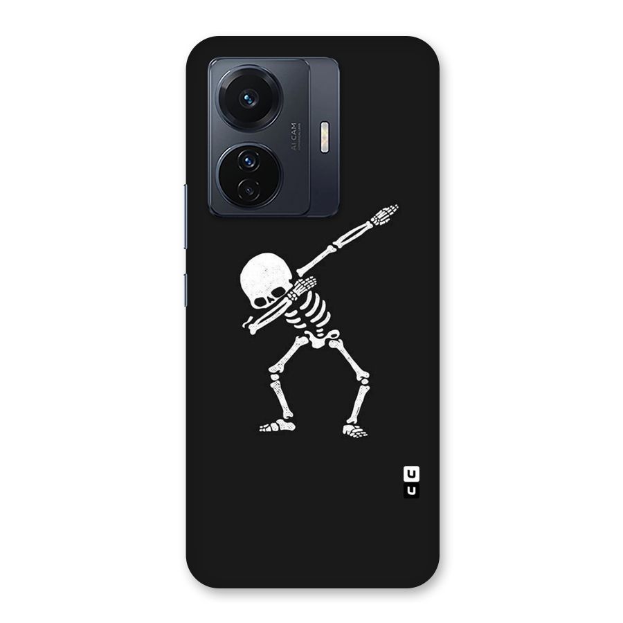 Skeleton Dab White Back Case for Vivo T1 Pro