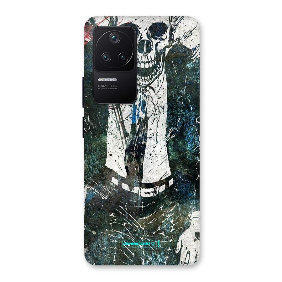 Skeleton in a Suit Back Case for Poco F4 5G