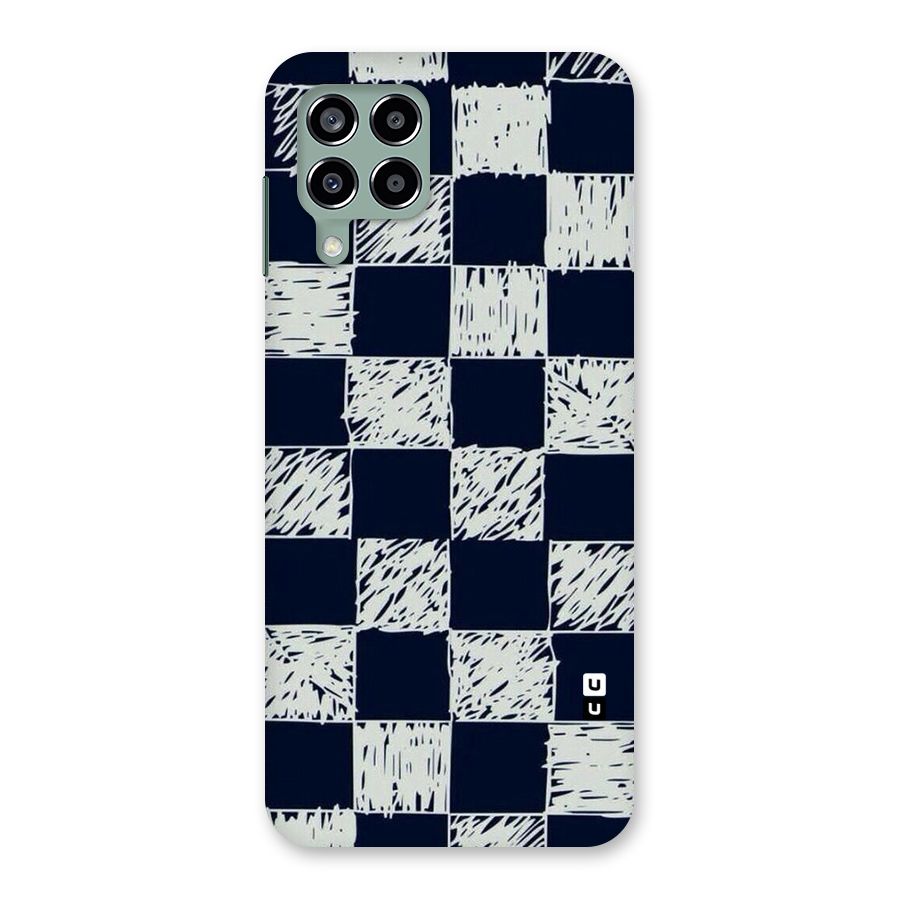 Sketchy Check Design Back Case for Galaxy M33