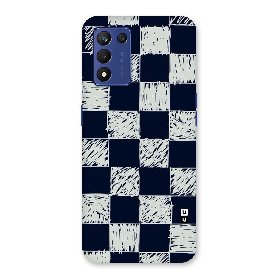 Sketchy Check Design Back Case for Realme 9 5G Speed