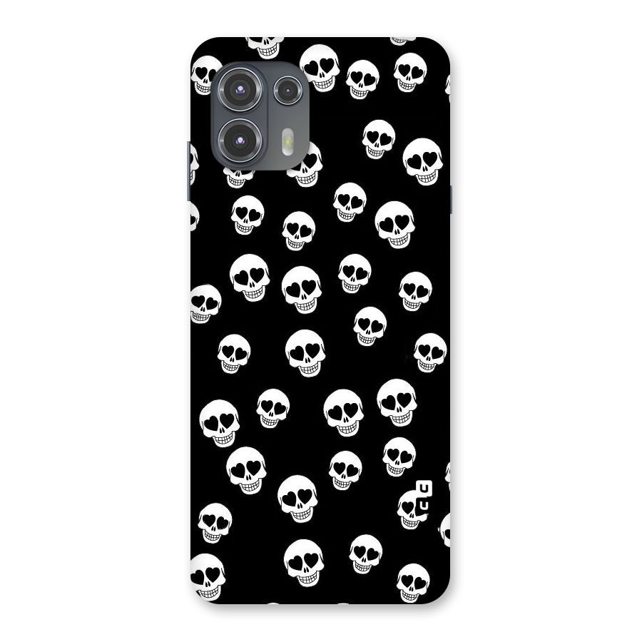 Skull Heart Back Case for Motorola Edge 20 Fusion