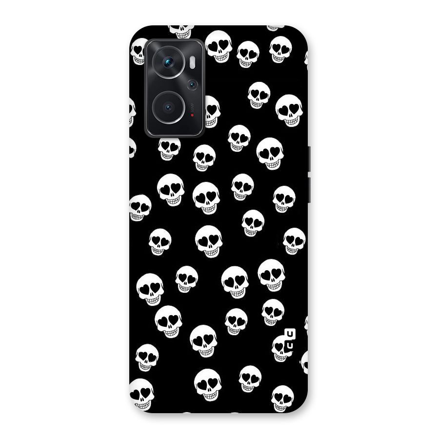 Skull Heart Back Case for Oppo K10 4G