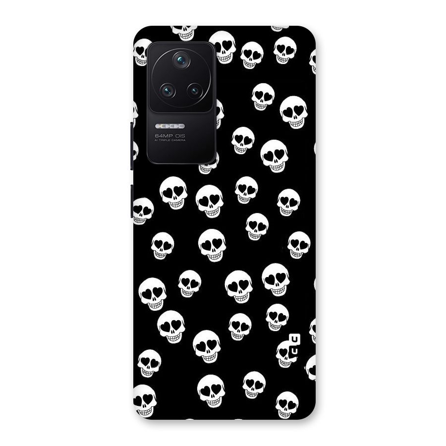 Skull Heart Back Case for Poco F4 5G