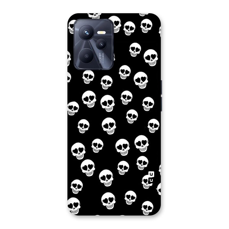 Skull Heart Back Case for Realme C35