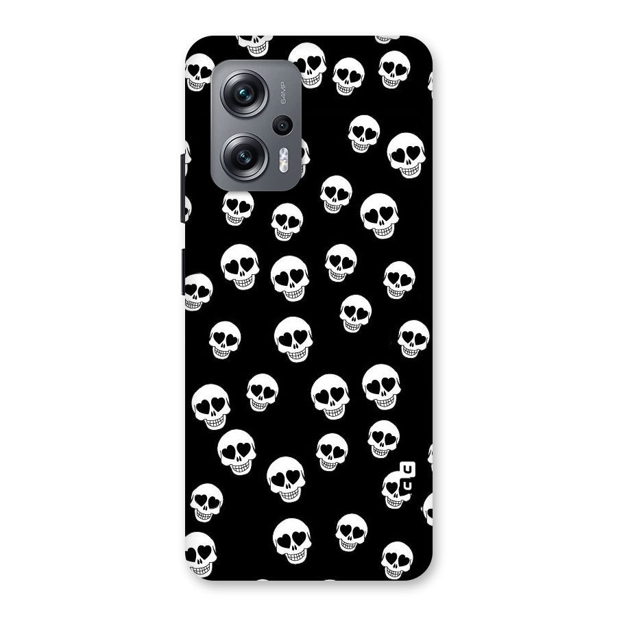 Skull Heart Back Case for Redmi K50i