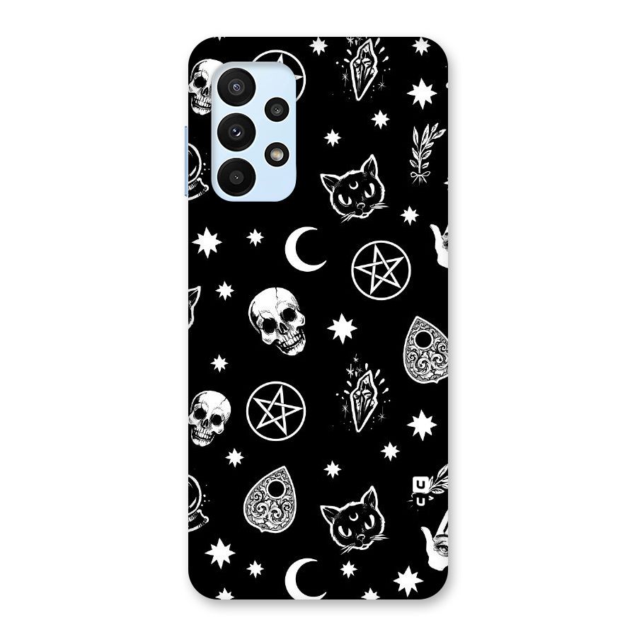 Skull Moon Design Back Case for Galaxy A23