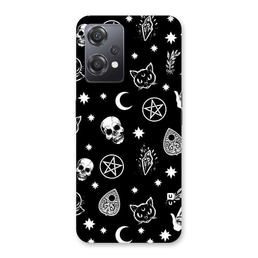 Skull Moon Design Back Case for OnePlus Nord CE 2 Lite 5G