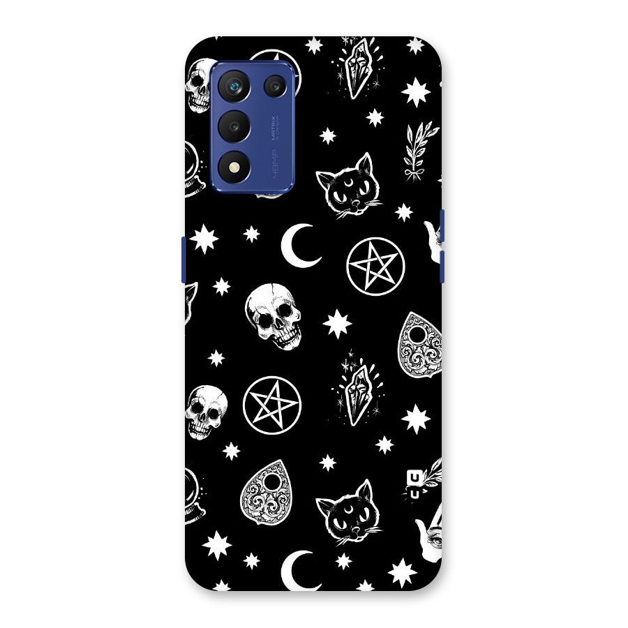 Skull Moon Design Back Case for Realme 9 5G Speed