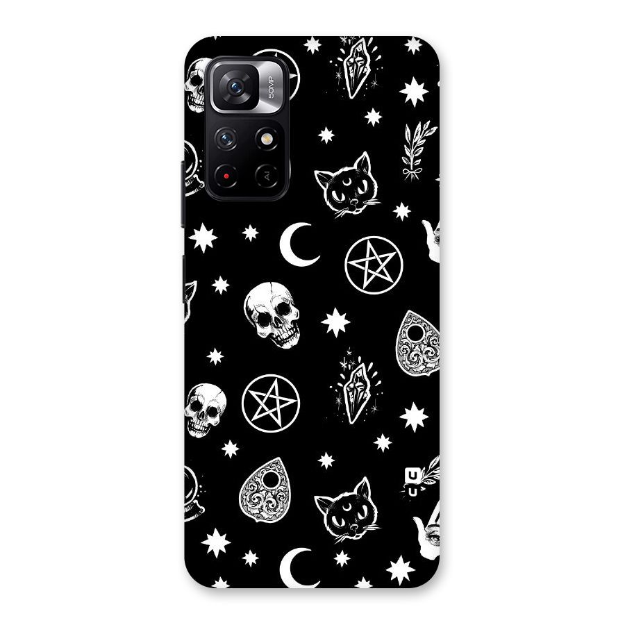 Skull Moon Design Back Case for Redmi Note 11T 5G