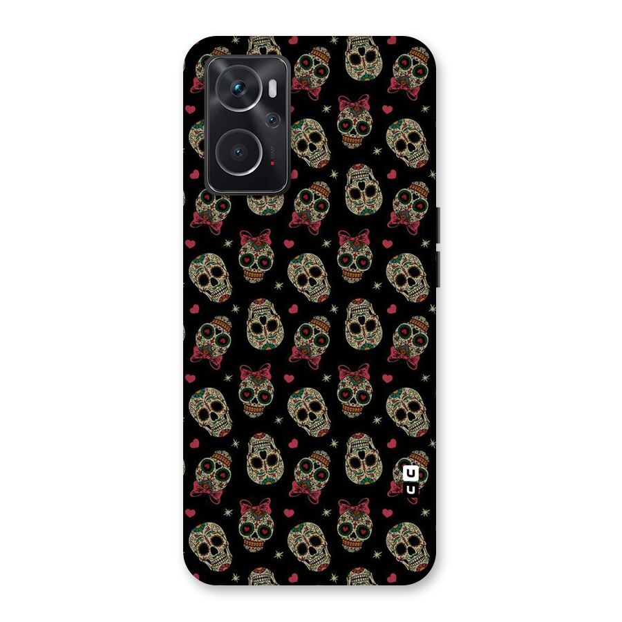 Skull Pattern Back Case for Oppo K10 4G