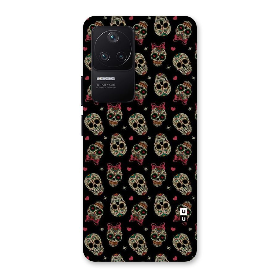 Skull Pattern Back Case for Poco F4 5G