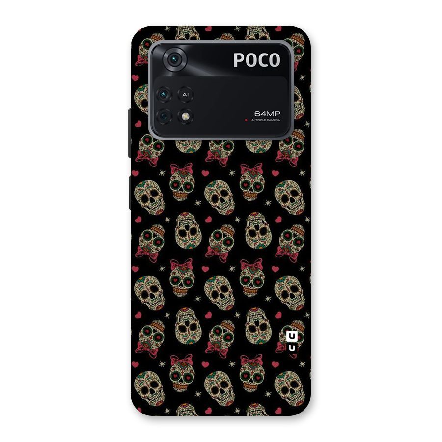 Skull Pattern Back Case for Poco M4 Pro 4G