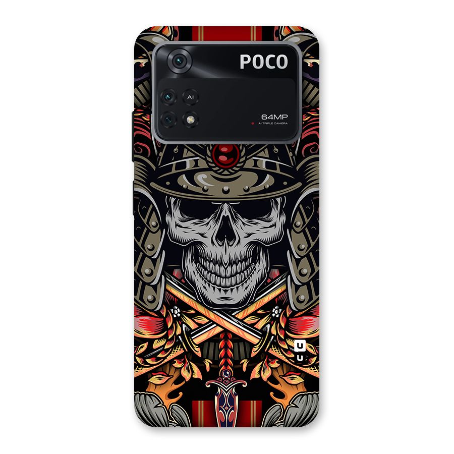 Skull Swords Snakes Back Case for Poco M4 Pro 4G