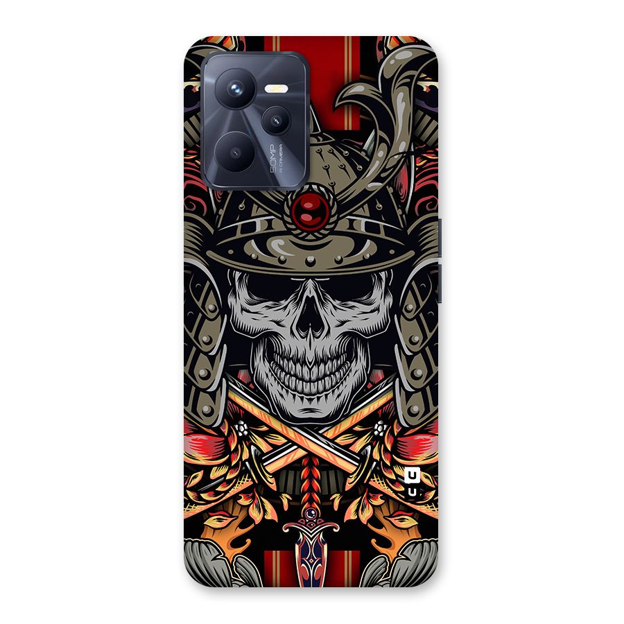 Skull Swords Snakes Back Case for Realme C35